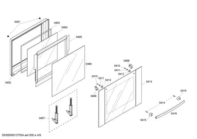 Door & Housing, Screws (0401-0450)