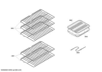 shelves trays (0901-0904)