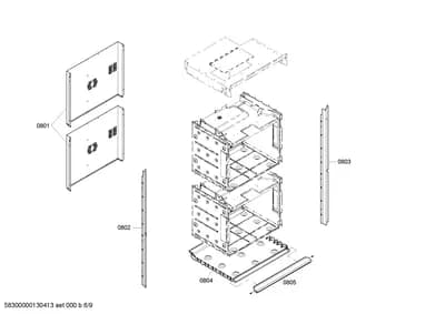 Screws, Door & Housing (0801-0857)