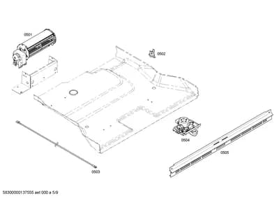 Fan Parts, Mounting & Fixing (0501-0550)