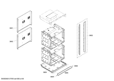 Screws, Door & Housing (0801-0857)