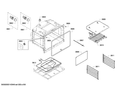 Lighting, heatingparts (0601-0651)