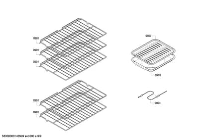 shelves trays (0901-0904)