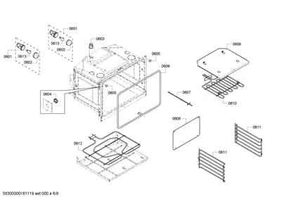 Lighting, heatingparts (0601-0613)