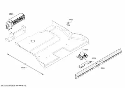 Fan Parts, Mounting & Fixing (0501-0550)