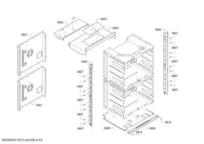 Door & Housing, Screws (0801-0852)