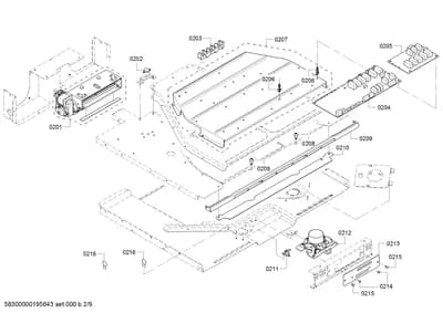 Screws, thermostats (0201-0265)