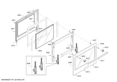 Screws, Door & Housing (0401-0413)