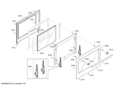 Screws, Door & Housing (0701-0713)