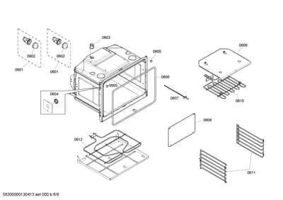 Lighting, heatingparts (0601-0651)