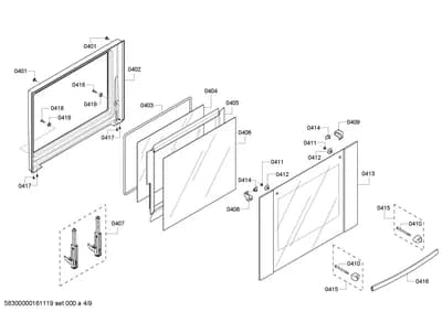 Screws, Door & Housing (0401-0450)