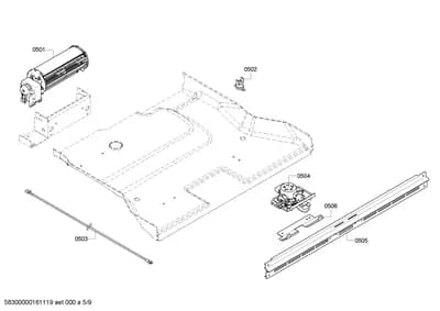 Fan Parts, Mounting & Fixing (0501-0550)