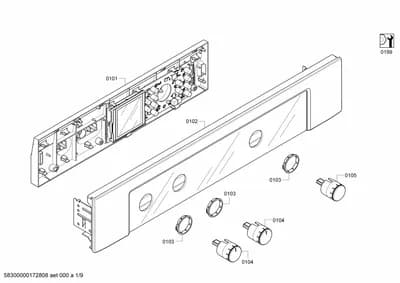 Handles & Knobs, doors & housing (0101-0199)
