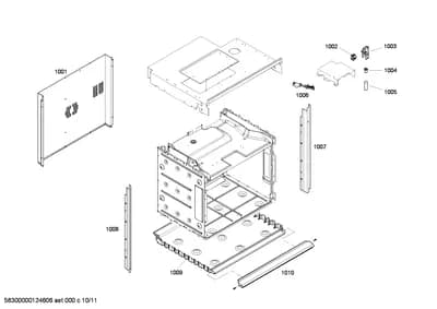 Door & Housing, Screws (1001-1057)