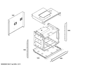 Door & Housing, Screws (1001-1057)
