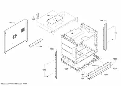 Door & Housing, Screws (1001-1057)