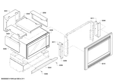 Screws, Door & Housing (0201-0211)
