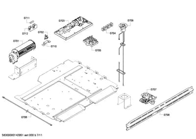Fan Parts, Mounting & Fixing (0701-0758)
