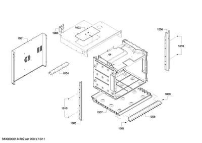 Door & Housing, Screws (1001-1057)