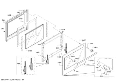 Screws, Door & Housing (0401-0412)