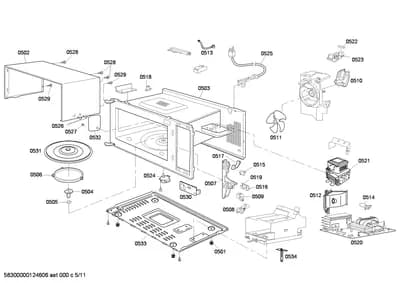 Switches, Door & Housing (0501-0534)