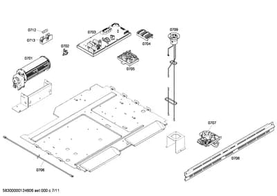 Fan Parts, Mounting & Fixing (0701-0760)