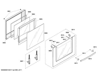 Screws, Door & Housing (0901-0952)