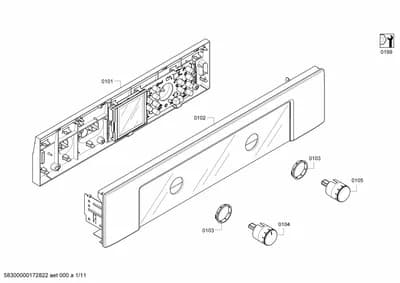 Handles & Knobs, doors & housing (0101-0199)