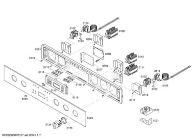 thermostats, Screws (0101-0125)