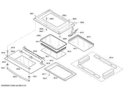 Screws, Door & Housing (0501-0550)