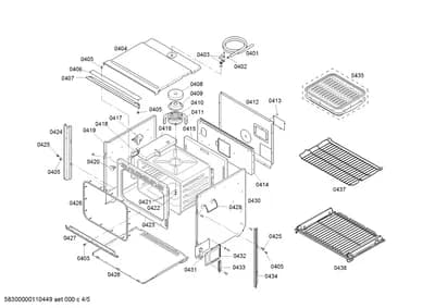 Door & Housing, Screws (0401-0450)
