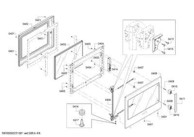 Screws, Door & Housing (0401-0417)