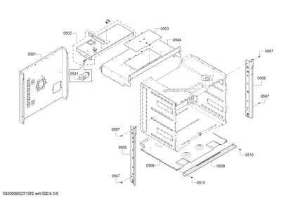 Door & Housing, Screws (0501-0552)