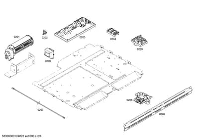 Fan Parts, Mounting & Fixing (0201-0209)