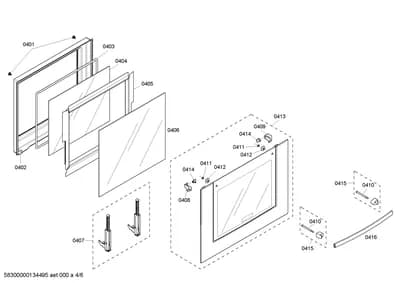 Door & Housing, Screws (0401-0450)