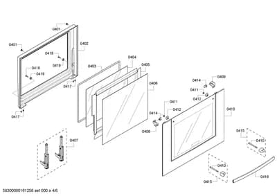 Screws, Door & Housing (0401-0450)
