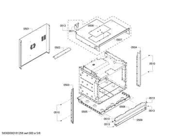 Door & Housing, Screws (0501-0557)