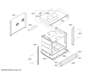 Door & Housing, Screws (0501-0557)