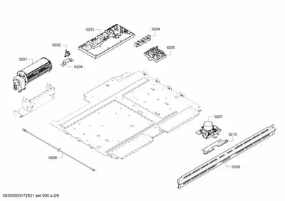 Fan Parts, Mounting & Fixing (0201-0259)