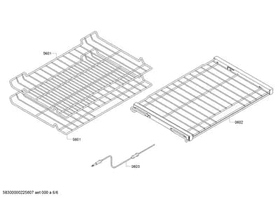 shelves trays (0601-0603)