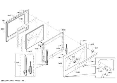Screws, Door & Housing (0401-0412)