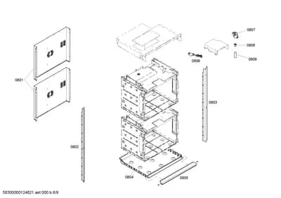 Door & Housing, Screws (0801-0858)