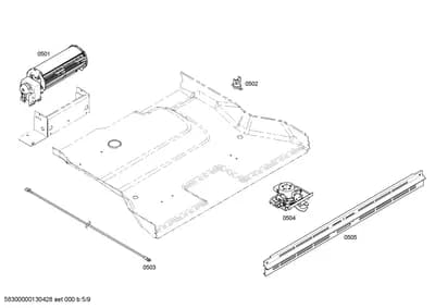 Fan Parts, Mounting & Fixing (0501-0505)