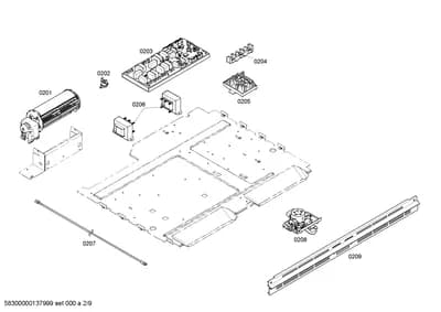 Fan Parts, Mounting & Fixing (0201-0264)