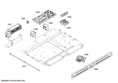 Fan Parts, Mounting & Fixing (0201-0264)