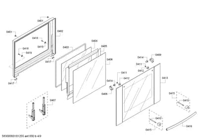 Screws, Door & Housing (0401-0450)