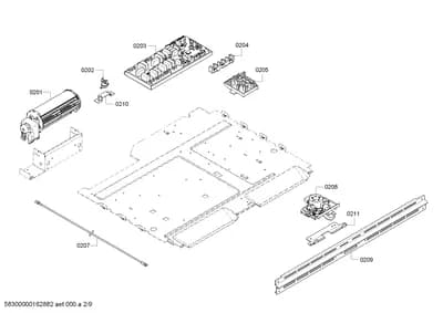 Fan Parts, Mounting & Fixing (0201-0263)