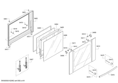 Screws, Door & Housing (0401-0450)
