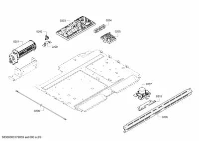 Fan Parts, Mounting & Fixing (0201-0263)