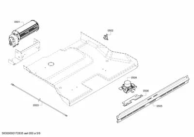 Fan Parts, Mounting & Fixing (0501-0550)